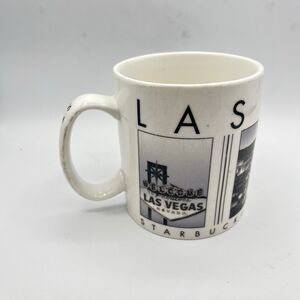 Las Vegas Starbucks Coffee Mug Cup Barista City Scenes Series Strip 2005